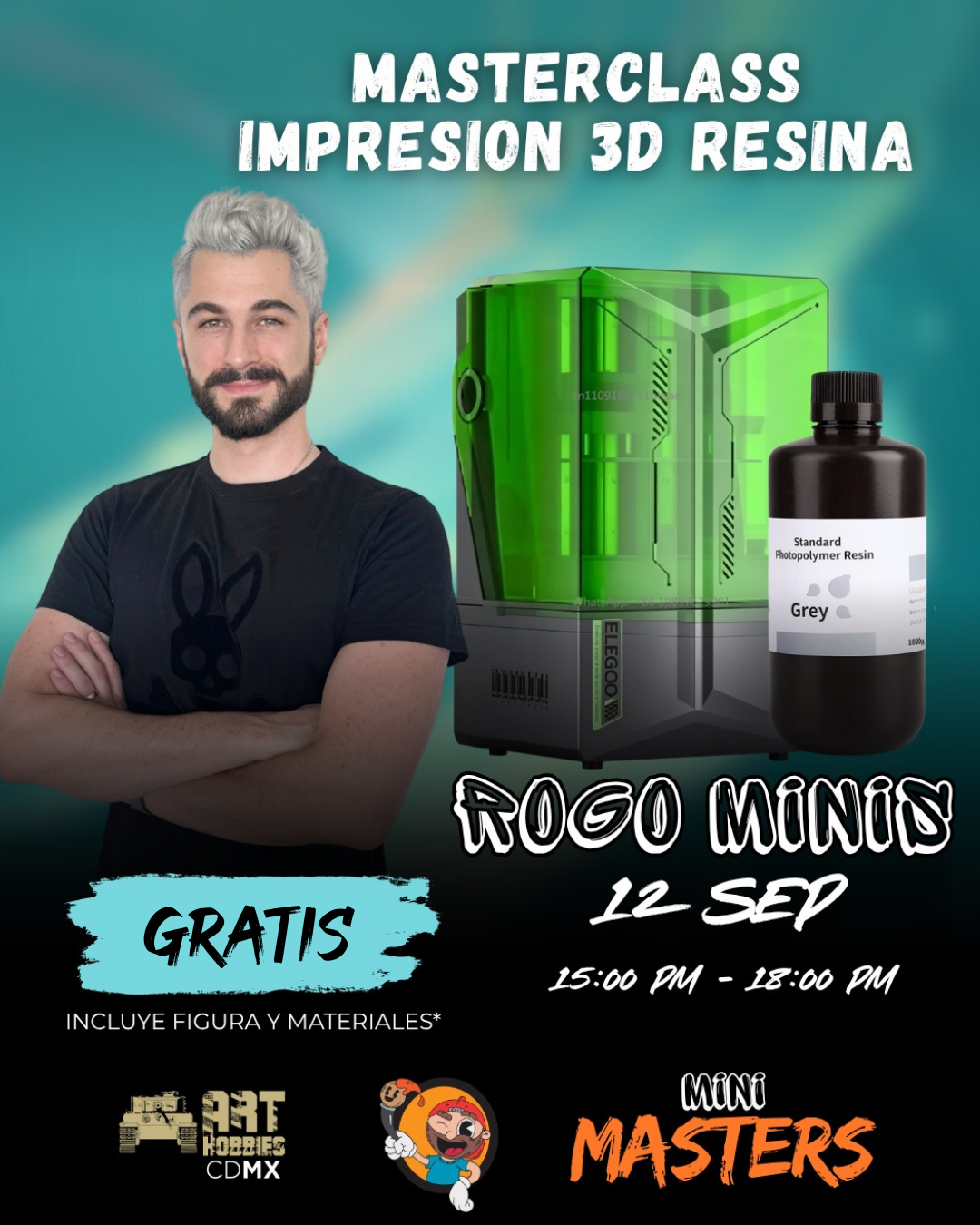 MASTERCLASS IMPRESION 3D RESINA