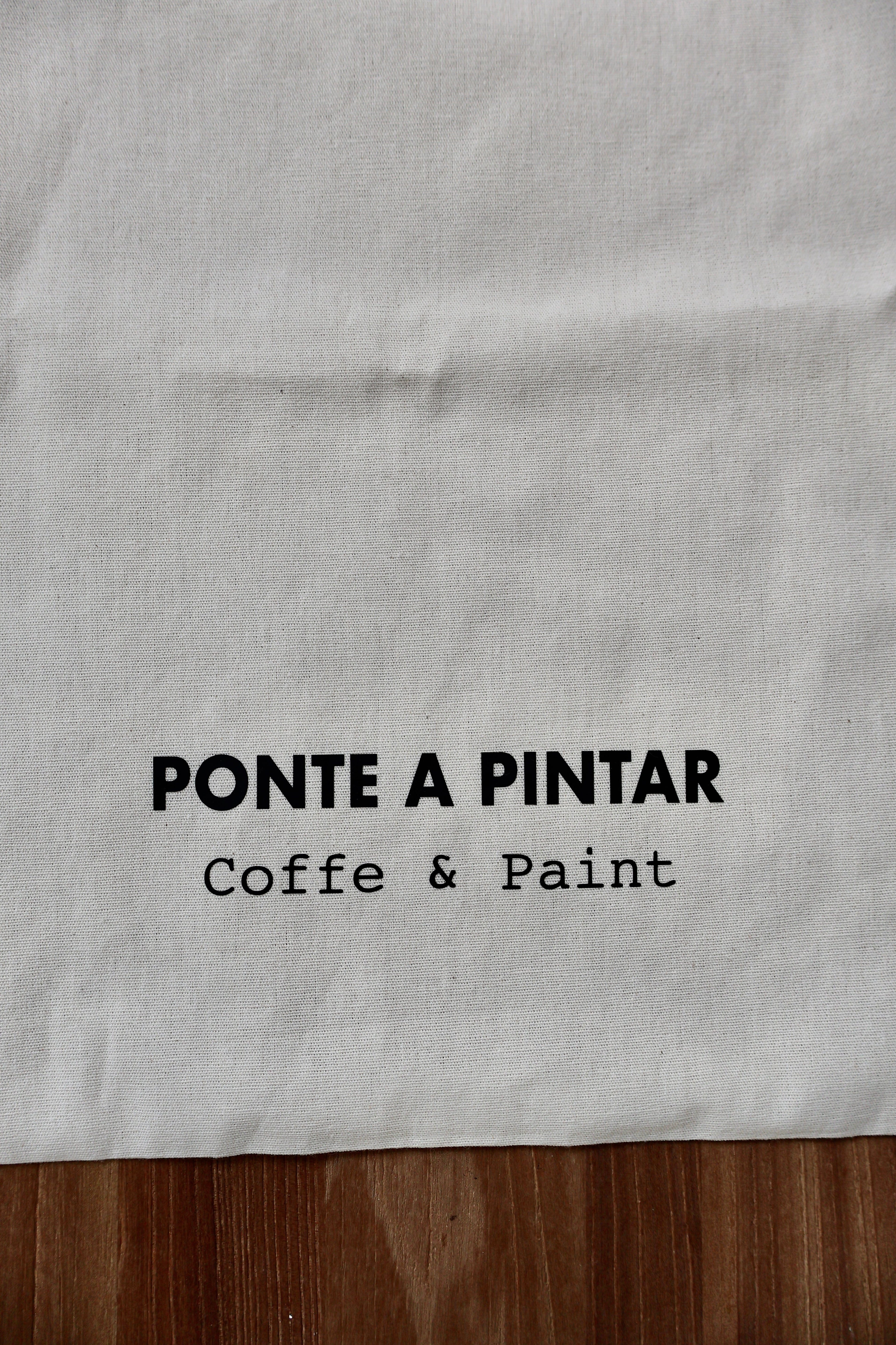 Tote bag "Coffe & Paint"